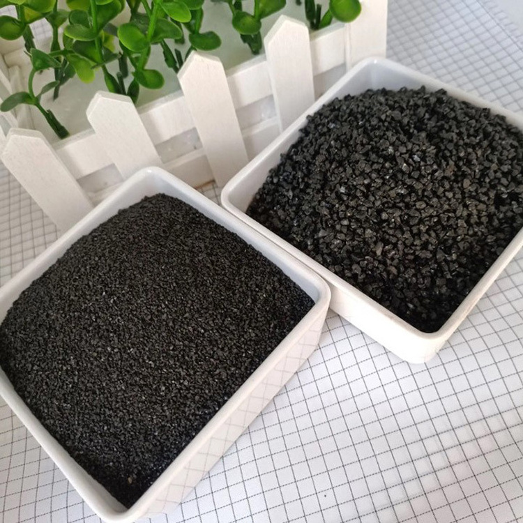 Landscaping Sandy Beach Colored Silica Sand  Natural Color Fine Black Series Sand price