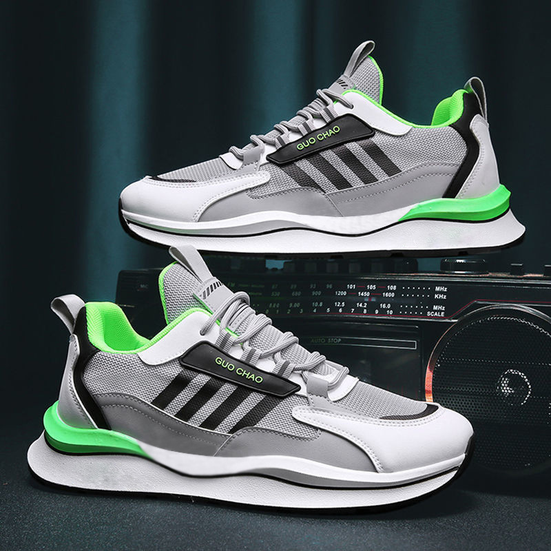 manufacture grey flying knit  durable lightweight breathable  for sneakers hot sale casual sport new casual  in vietnam shoes