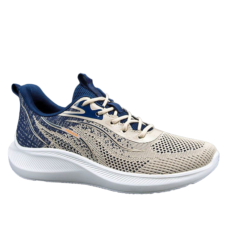 chinese factories white flying knit sneakers cheap  hot sale sportcasual in nepal sport shoe for men running shoes