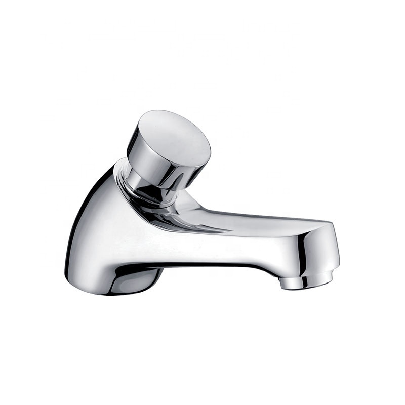 Factory Supplier Self Closing Sink Water Tap Water Saving Basin Faucet