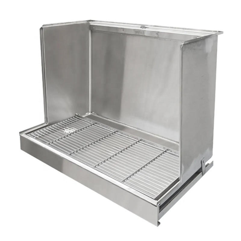 Custom Made Stainless Steel Slab Urinals Heavy Duty Stainless Steel Floor-standing Urinal Trough For Schools And Sports Stadiums