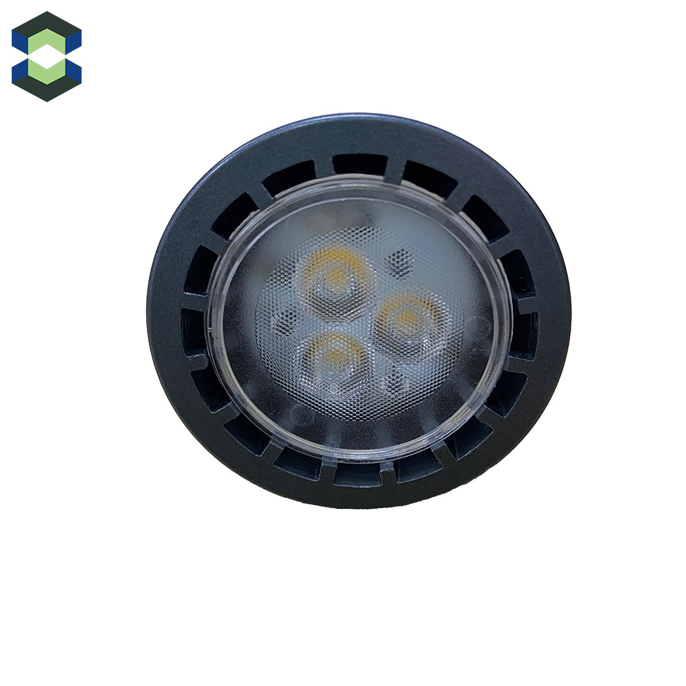 MR16 4W Dark GreyLED Customizable Spotlight For Home Energy Saving Indoor Light Bulb For Table Lamp