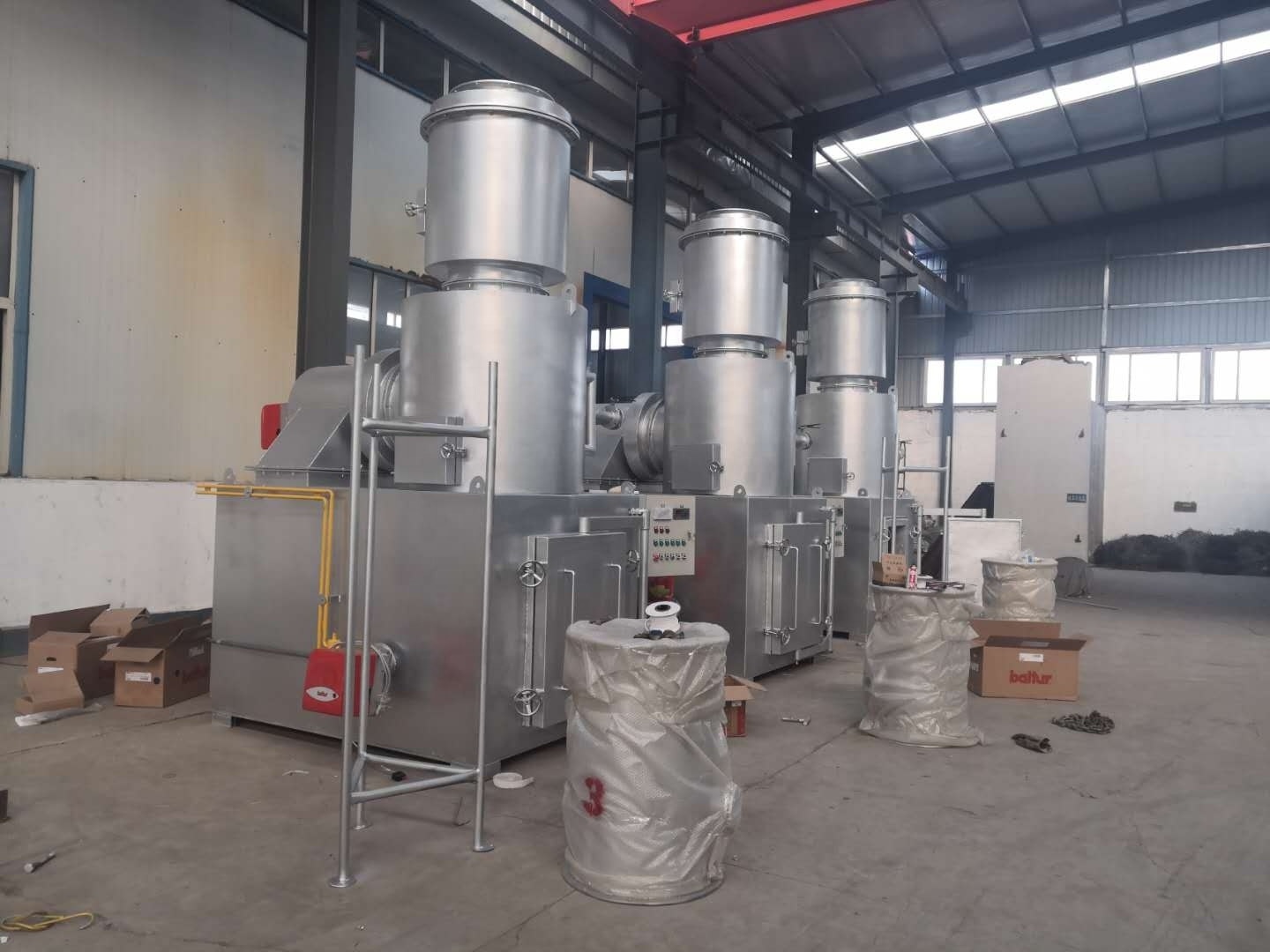 50-500 kg/batch poultry waste incinerator for sale