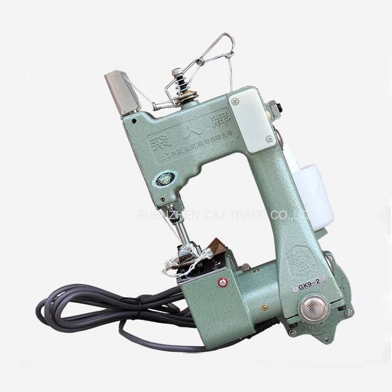 GK9-2 small portable electric bag sealing machine Woven bag rice bag sealer packing sewing machine