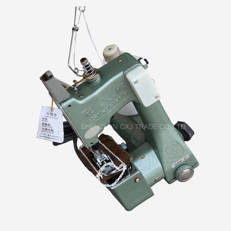 GK9-2 small portable electric bag sealing machine Woven bag rice bag sealer packing sewing machine