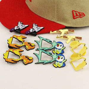 Wholesale Customized Mexican Hat Pin Border Diamond Frame Pin - Metal Hard Enamel Pins and Hats Cool Decoration