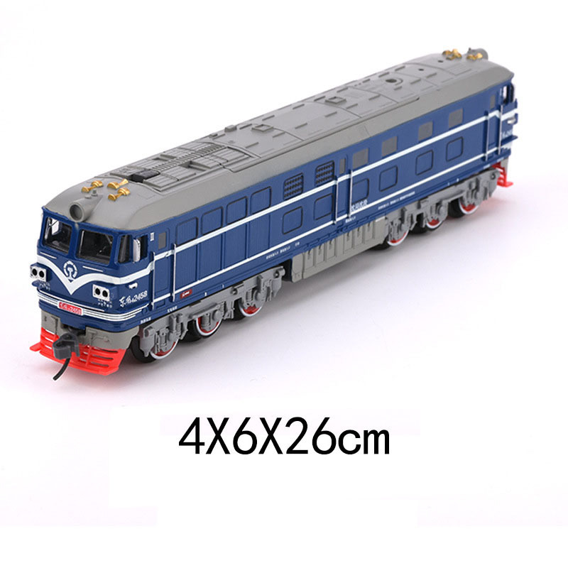 3 color Dongfeng locomotive 1:87 ho scale Train Track Set Building Accessories Railroad Miniature Simulation Architecture Model