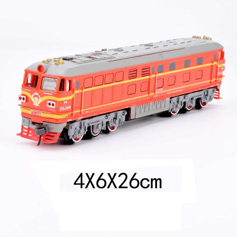 3 color Dongfeng locomotive 1:87 ho scale Train Track Set Building Accessories Railroad Miniature Simulation Architecture Model