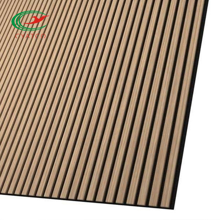 anti-fire wall and ceiling tiles mineria wooden fiber soundproofing acoustic wood panels for building noiseproof