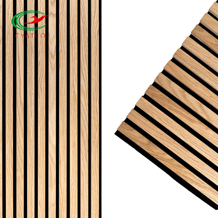 anti-fire wall and ceiling tiles mineria wooden fiber soundproofing acoustic wood panels for building noiseproof