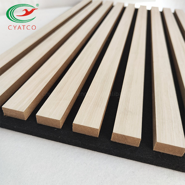 High Quality Akupanel Wooden Slat Panel Wall Acoustic Panel Board Acoustic Ceiling Tiles Bass Trap For Wall Decorative