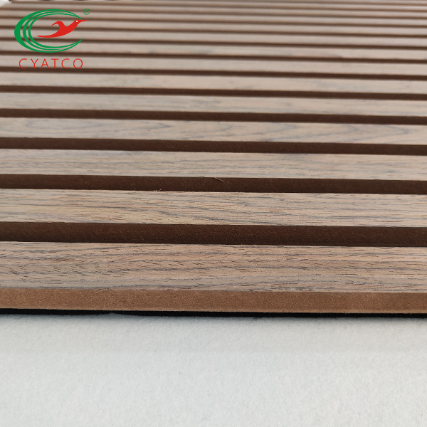 High Quality Akupanel Wooden Slat Panel Wall Acoustic Panel Board Acoustic Ceiling Tiles Bass Trap For Wall Decorative