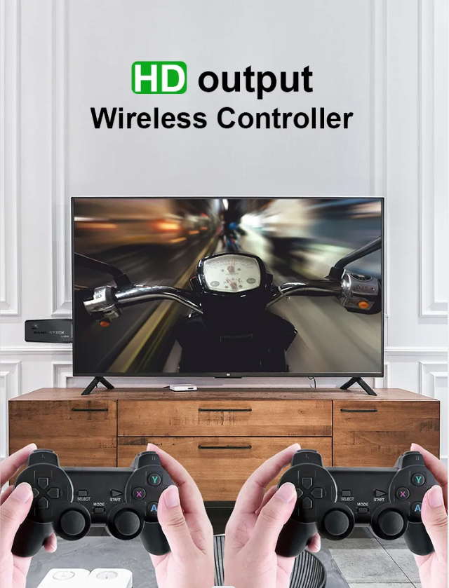 M8 Classical Video TV Retro SUP Game Console for Kids Adults Wireless 4K OEM ODM Universal Ps1 Gua Game Stick Lite 4k