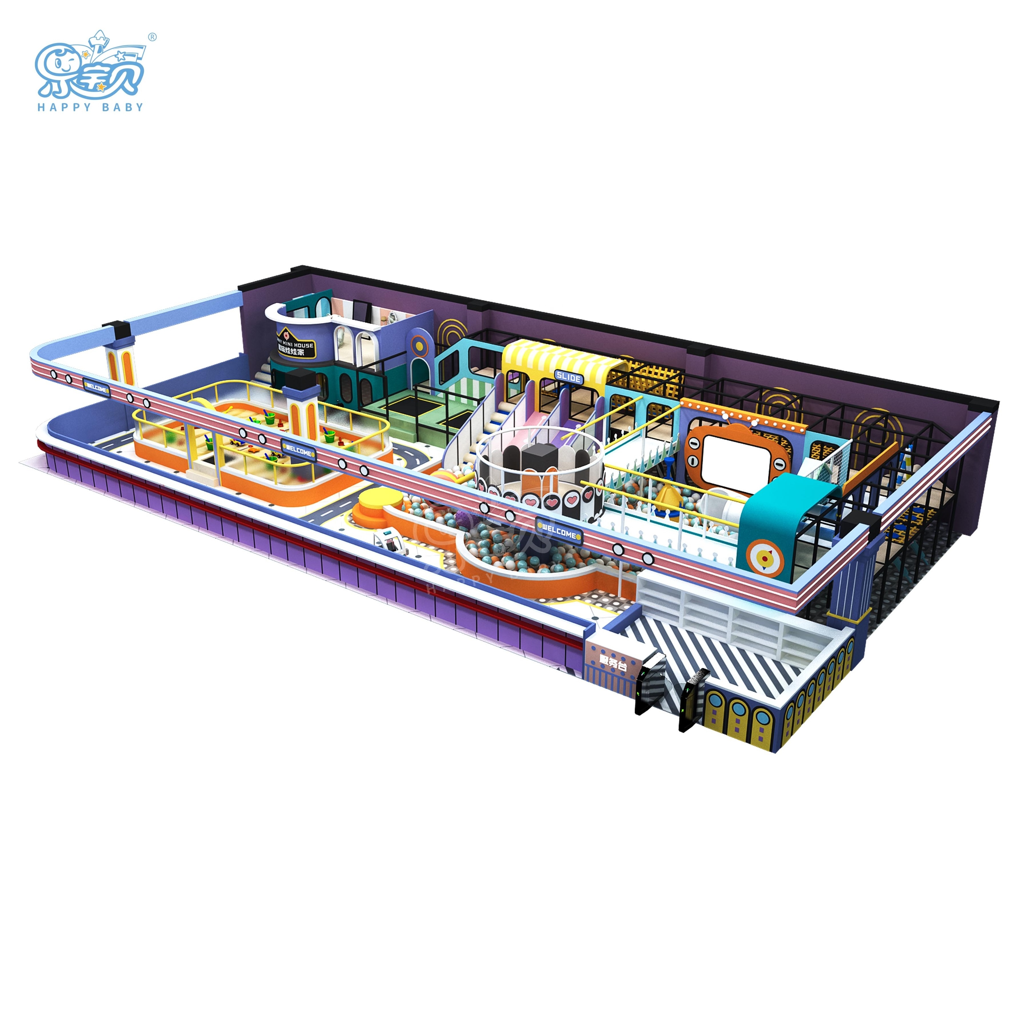 Good Design Commercial Indoor Soft Play Equipment Kids Indoor Playground Business For Sale