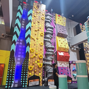 Colorful Amusement Adventure Climbing Game Equipment Rock Climbing Wall For Kids Indoor