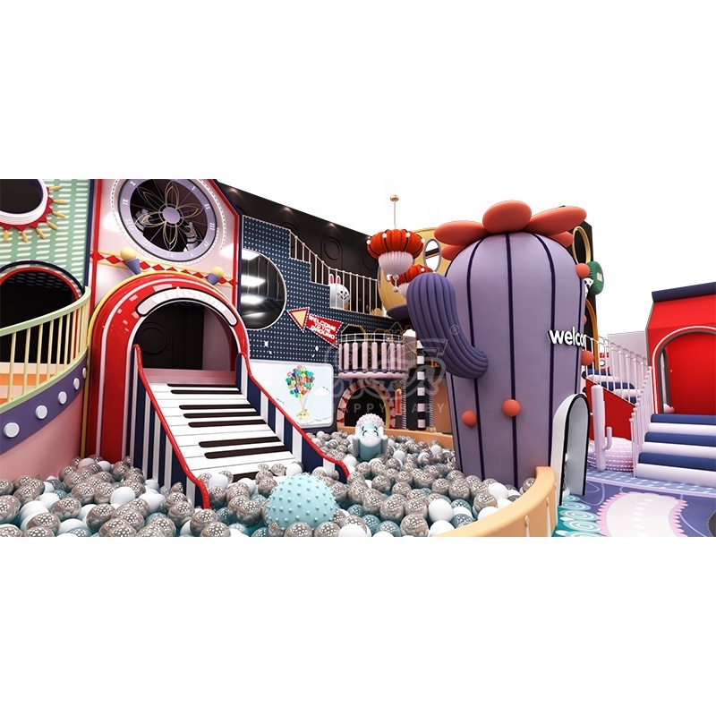 900 Sqm High End Luxury Kids Soft Play Area Indoor Playground Equipment Of Commercial Indoor