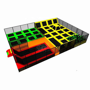 One-Stop Solution Children  Entertainment Center Park Commercial Indoor Trampoline Park Equipment For Kids