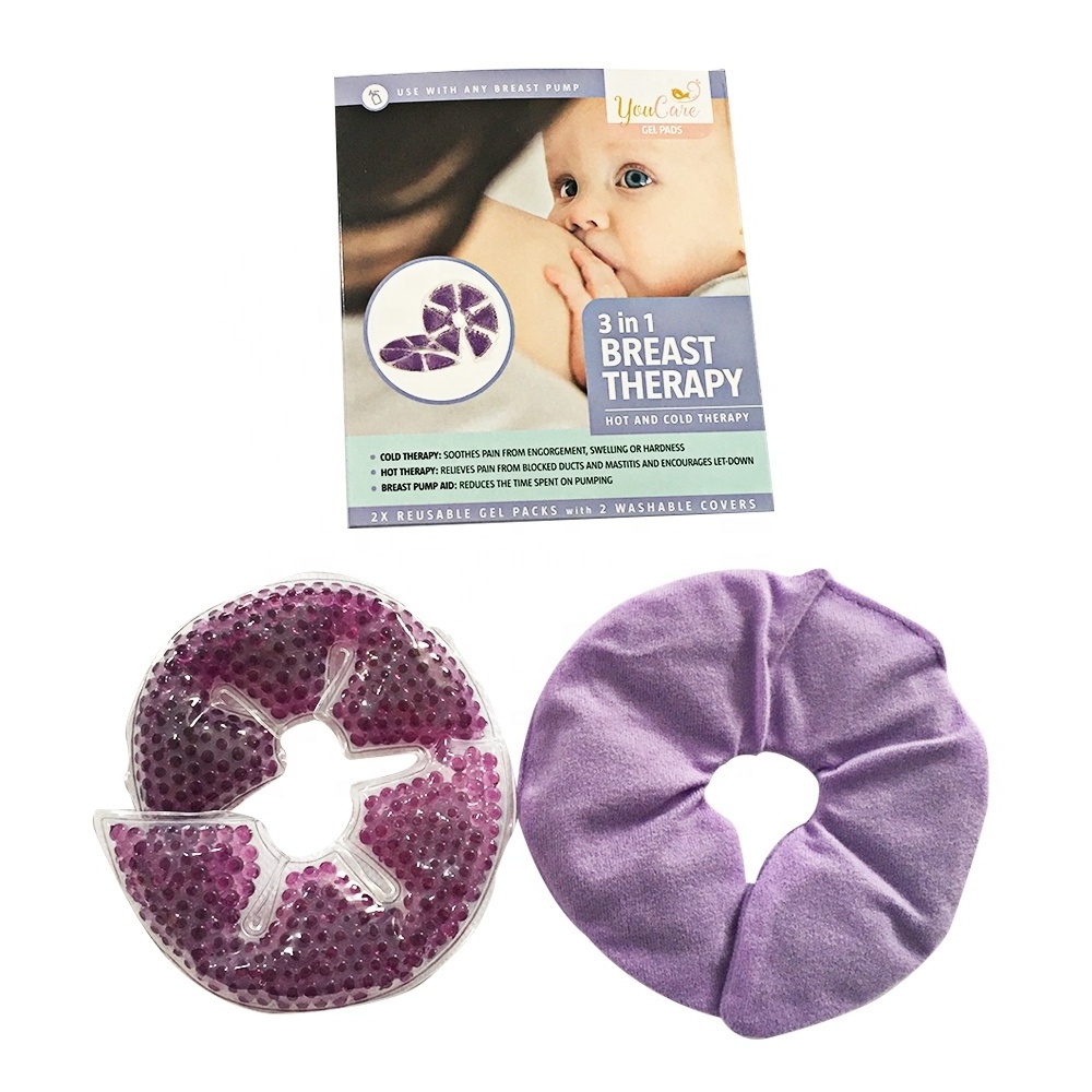 Breastfeeding Heating Gel Pad for Breast cold hot therapy