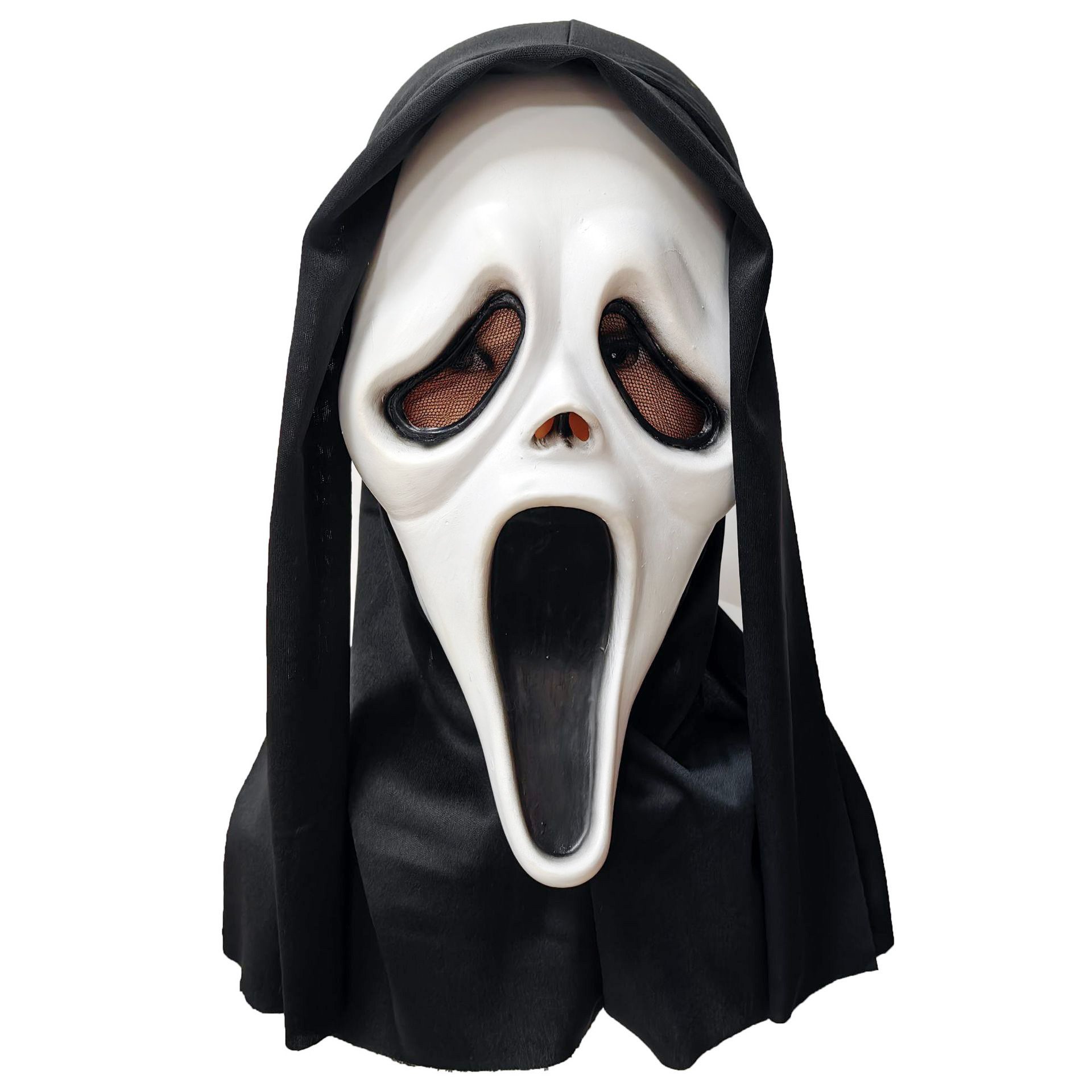 ISO 9001 Factory Halloween Ghost Mask Horror Movie Scream Full Head Masque Costume Latex Party Masks for Carnival