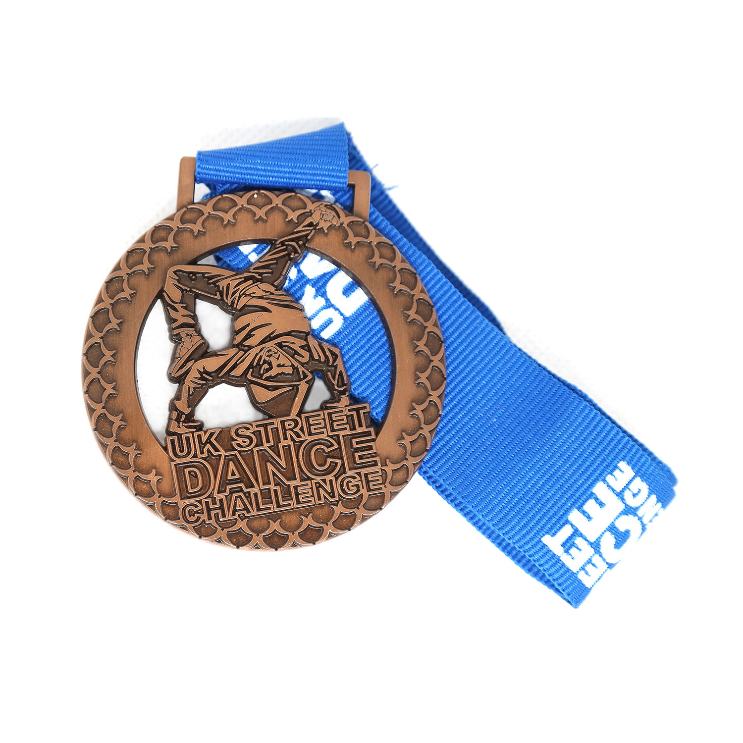 2D Gold Plating Color Medals Cheap Price Custom Design Snowflake Medallion