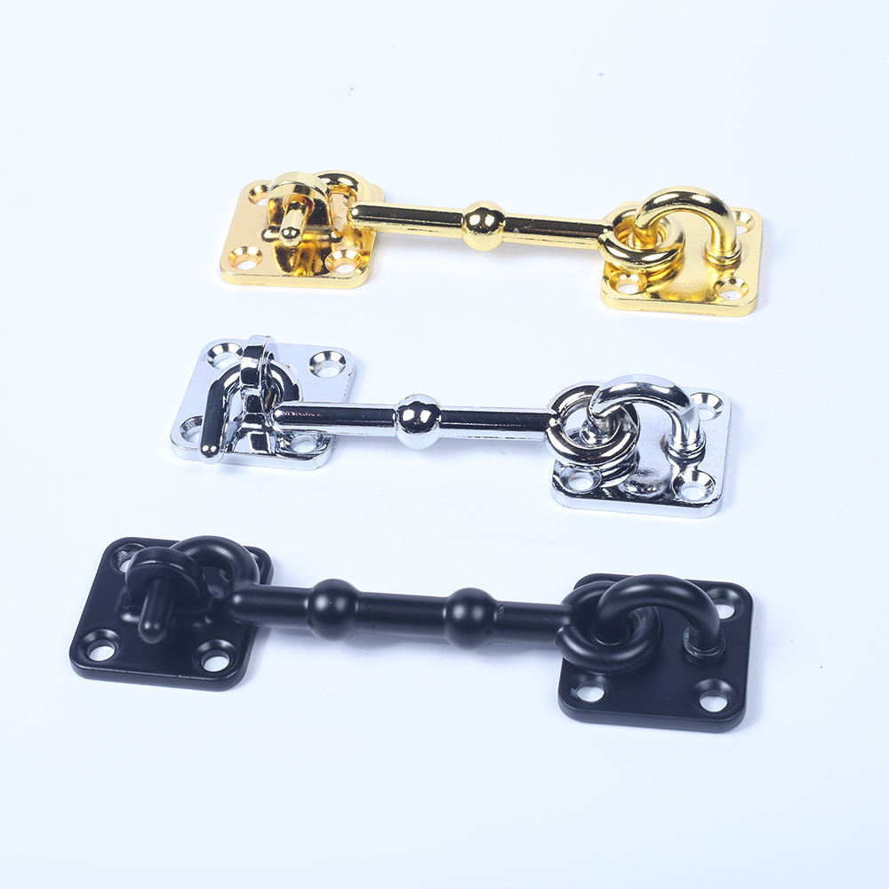 Window Hook Eye Hoist Hinges Latch Easy Lock For Sliding Barn Door Wooden Fences Window Barn Door Lock