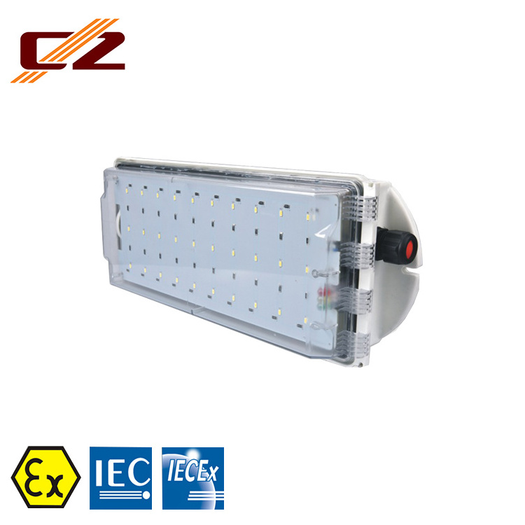 ATEX and IECEx Certified Full Plastic Explosion-proof LED Emergency EXIT Light