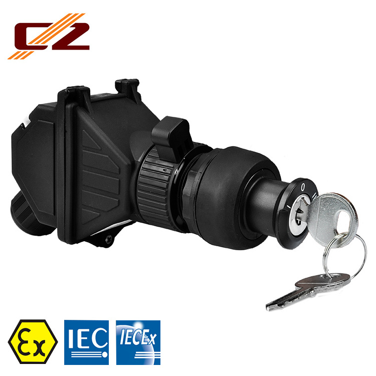 IECEx And ATEX Certified Explosion-proof Waterproof Manual Transfer Industrial Switch