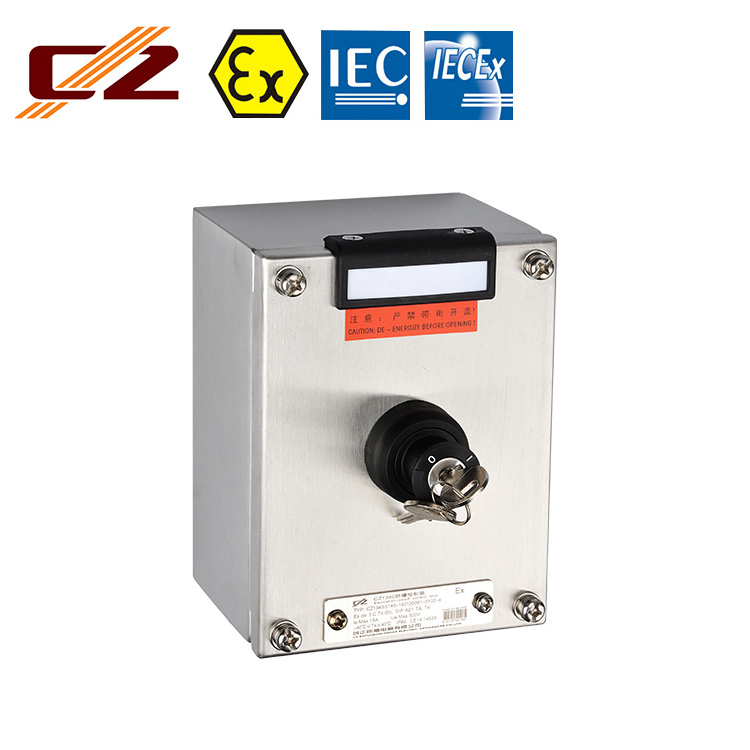 IECEX and ATEX Certified Explosion-proof Metal Electrical Switch Box