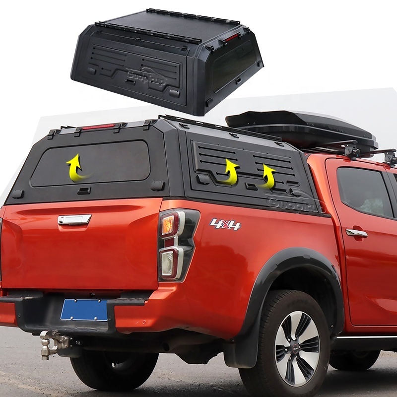 Multifunctional High-grade Manganese Steel 4x4 Pick Up Truck Canopy Topper for MAXUS T60 T70 T90