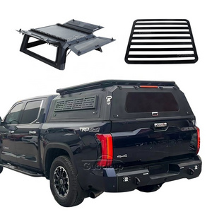 Steel 4X4 Pickup Canopy with roof rack Trunk bed Cover hardtop canopy for T60 Dmax Triton navara