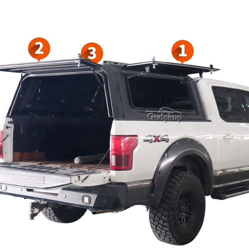 Pickup Exterior Accessories Topper Camper 4x4 Truck Canopy for Ford Raptor Ranger Toyota Hilux Tacoma Tundra