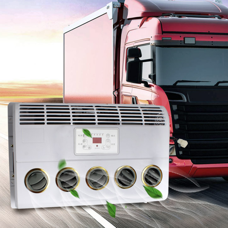 24V 12 Volt 12V  Parking Dc Mini Split  Air Conditioner For Semi Heavy Duty Trucks Other Air Conditioning Systems