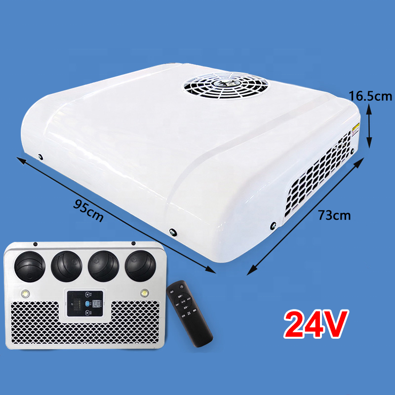 Cars Roof Universal 12 Volt 24V Dc Mini Rooftop Rv Air Conditioner For 12V Rv Truck Cabin Top Other Air Conditioning Systems