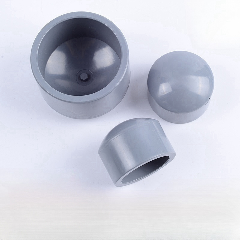 ASTM SCH80 High Quality 6 Inch 8 Inch 10 Inch 12 Inch CPVC Pipe Cap Fittings 4 Inch CPVC Plastic End Cap For Pipe