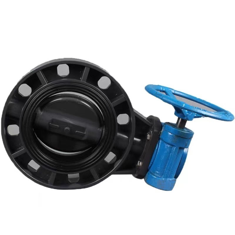 Factory Direct Sales Turbine Butterfly Valve Chemical Metal Hard Sealing Worm Gear Butterfly Valve