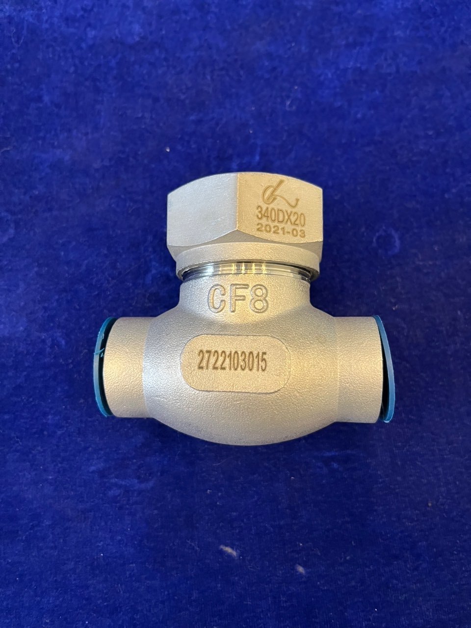 DH61F-40P Low Temperature Lift Check Valve Stainless Steel Check Valve Liquid Oxygen Liquid Nitrogen Gas Check Valve