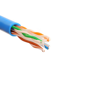 High Speed Cat6 Outdoor Lan Cable Twisted Pair UTP STP FTP Cat 6 23AWG 0.56mm BC CCA 1000ft Waterproof Cable