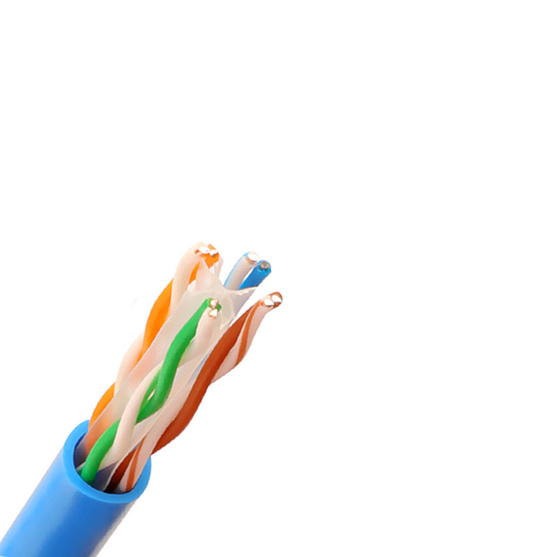 High Speed Cat6 Outdoor Lan Cable Twisted Pair UTP STP FTP Cat 6 23AWG 0.56mm BC CCA 1000ft Waterproof Cable