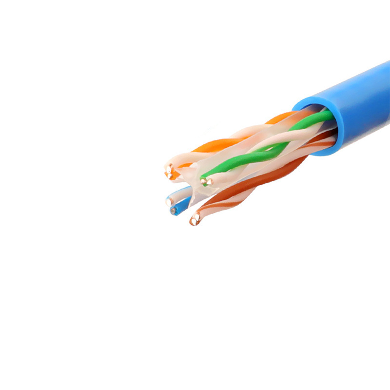 High Speed Cat6 Outdoor Lan Cable Twisted Pair UTP STP FTP Cat 6 23AWG 0.56mm BC CCA 1000ft Waterproof Cable