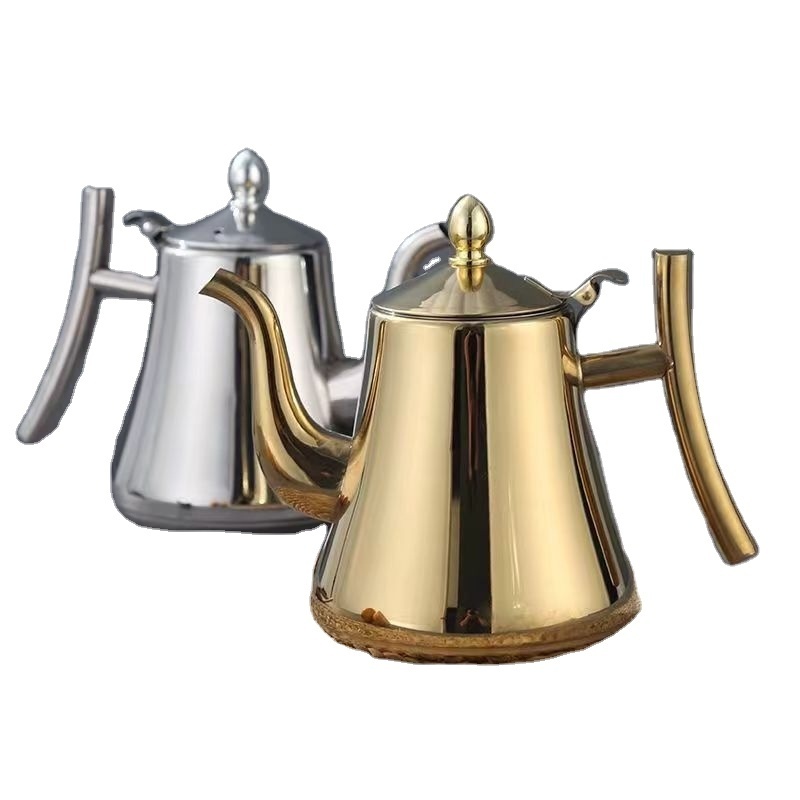 stainless steel teapot for camping out and party with friend portable tea kettle good sell high quality and low price