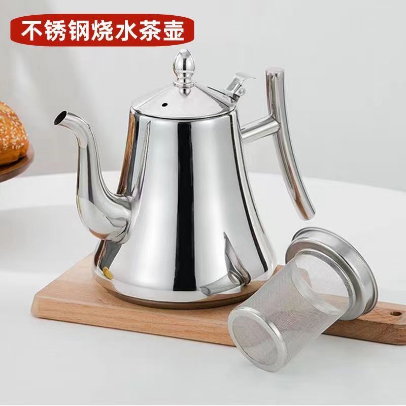 stainless steel teapot for camping out and party with friend portable tea kettle good sell high quality and low price