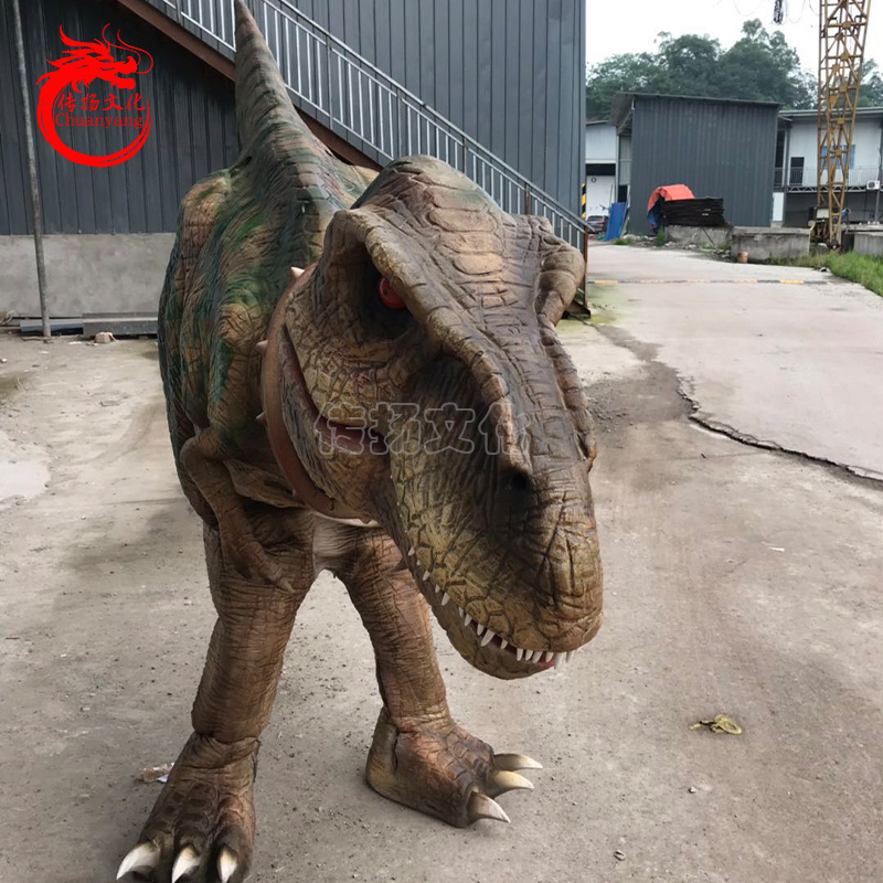 Amusement park products adult realistic dinosaur costume hidden legs dinosaur show costume show costume