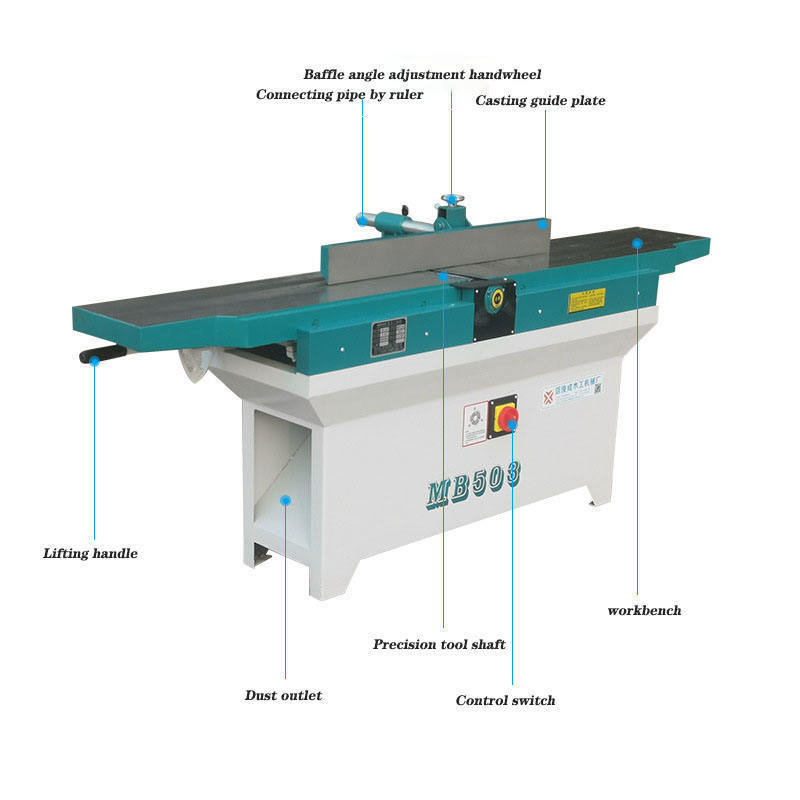 High quality cheap price woodworking combined planer table saw machine for wood planer and jointer factory direct sales