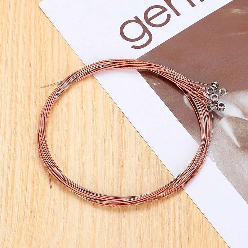 High Quality Factory Provides Guitar Accessories Strings 6 Strings Brass Electric Guitar Nylon Guitar Ukulele Violin Strings