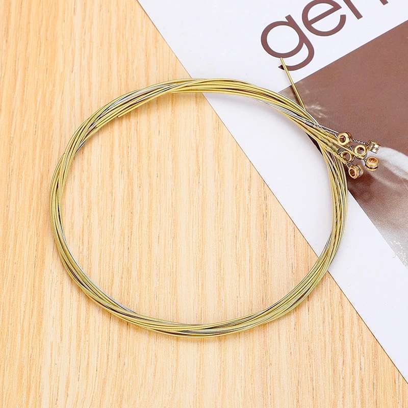 High Quality Factory Provides Guitar Accessories Strings 6 Strings Brass Electric Guitar Nylon Guitar Ukulele Violin Strings