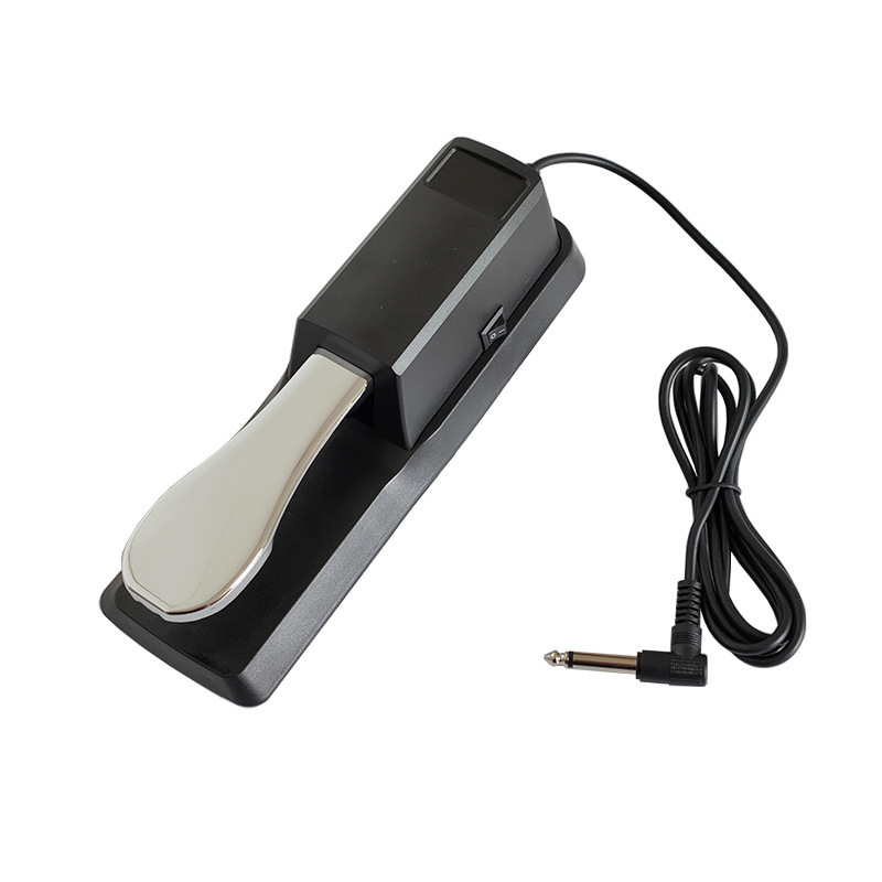 Factory Wholesale Sustain Pedal Foot Damper with Piano Style Action for Midi Keyboard Synthesizer Electronic Piano and Organ