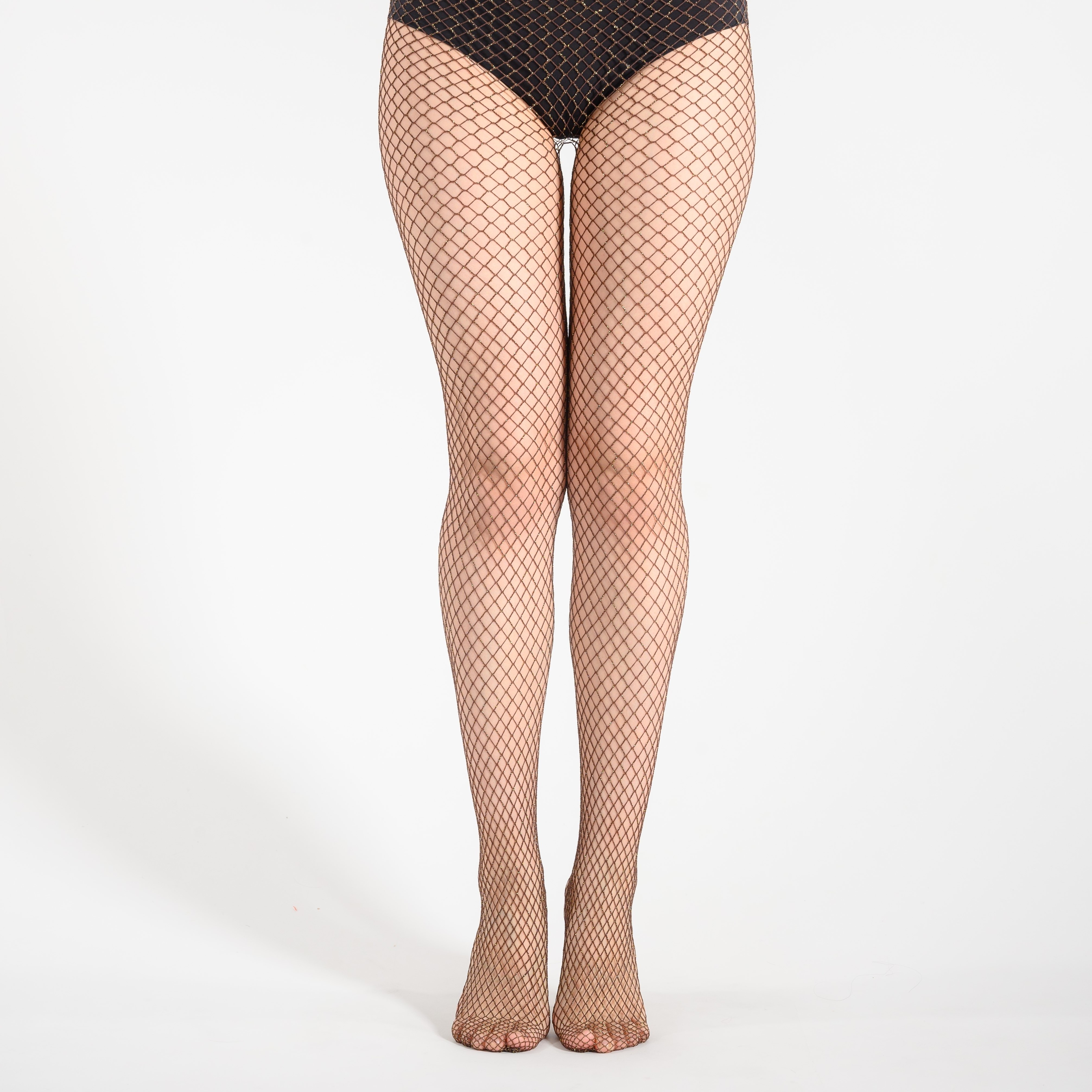 Custom woven nude color glitter carnival fishnet stockings women's hosiery body stocking pantyhose / tights