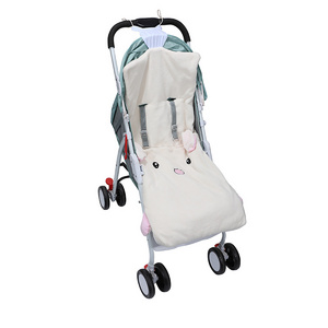 Winter Baby Stroller Sleeping Bag with Moving Rabbit Ears