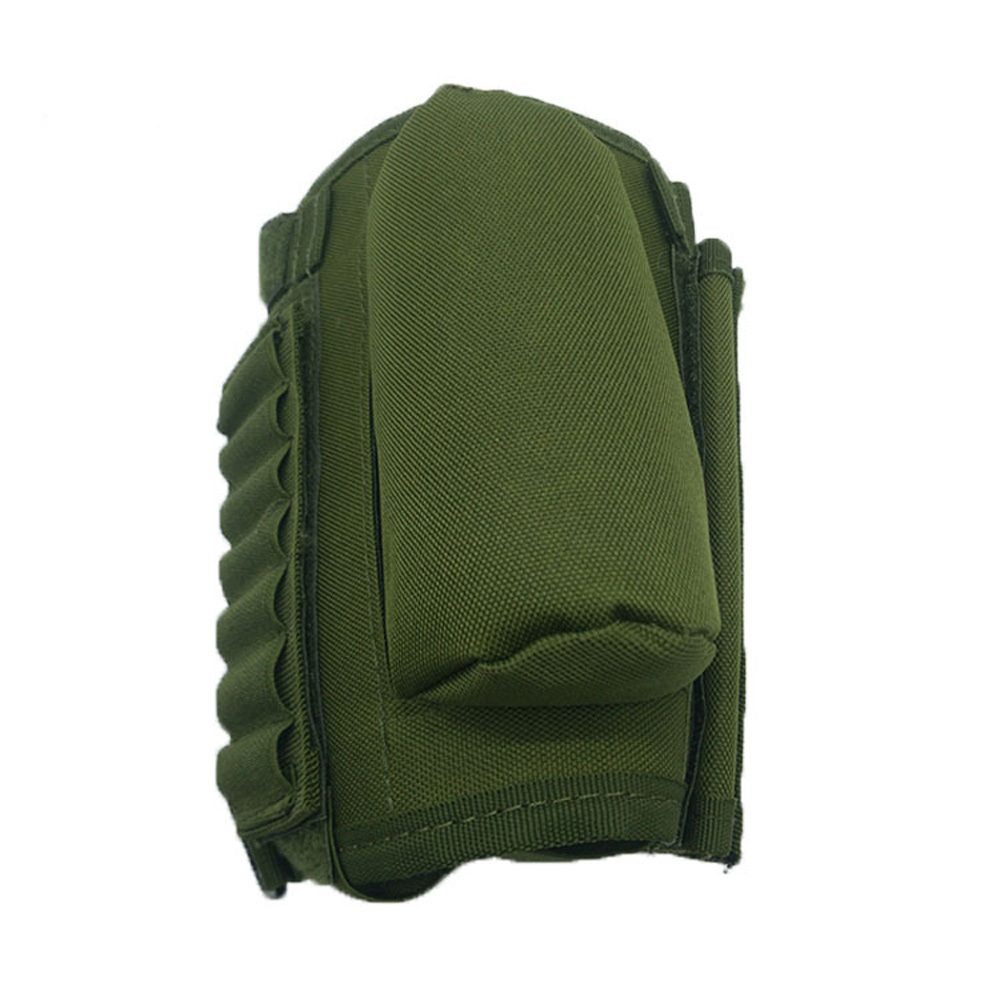 Outdoor CS Tactical Cartridges Holder Bullet Cheek Rest Padded Cheek Mag Holster Gun Rest Pouch