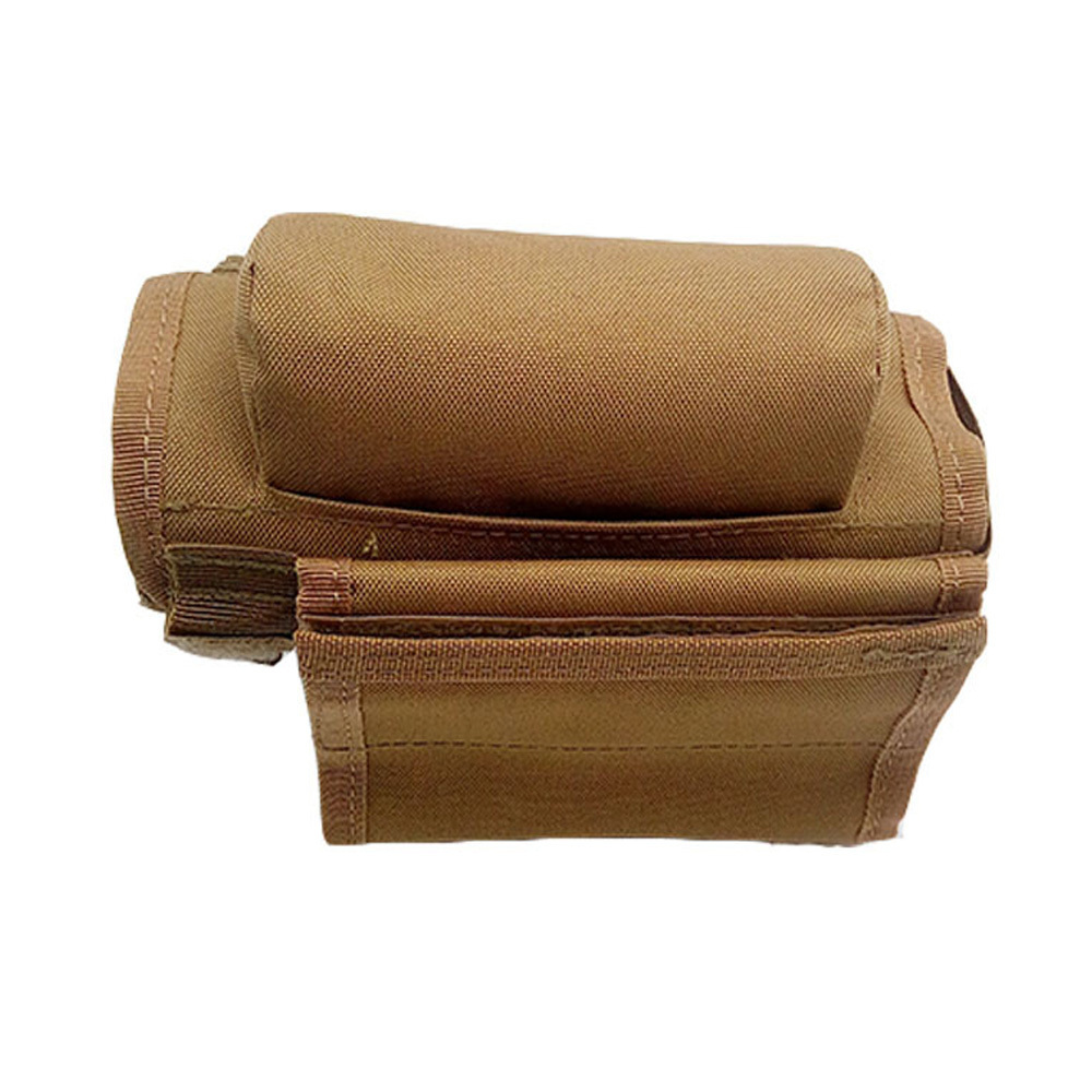 Outdoor CS Tactical Cartridges Holder Bullet Cheek Rest Padded Cheek Mag Holster Gun Rest Pouch